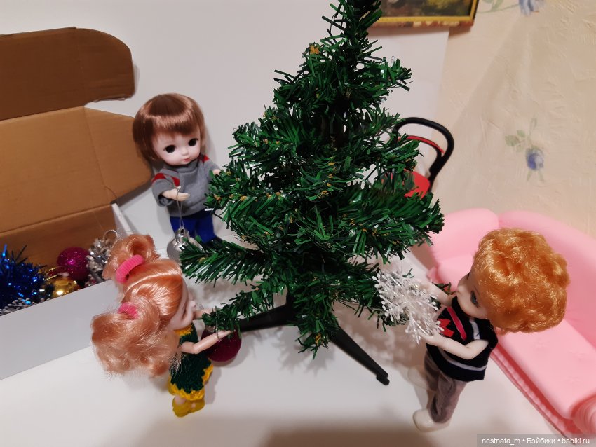 Украшение ёлочки — Куклы Baboliy (Баболи (фото 6)
