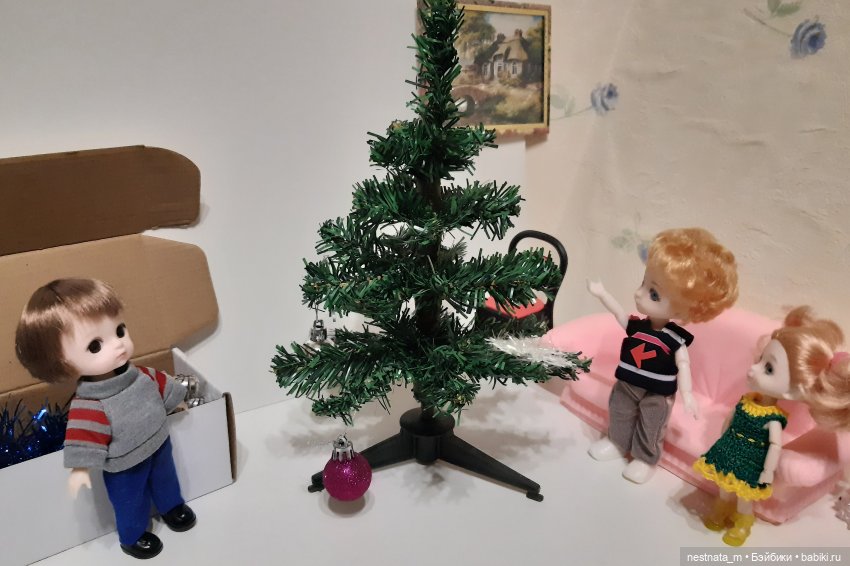 Украшение ёлочки — Куклы Baboliy (Баболи (фото 7)