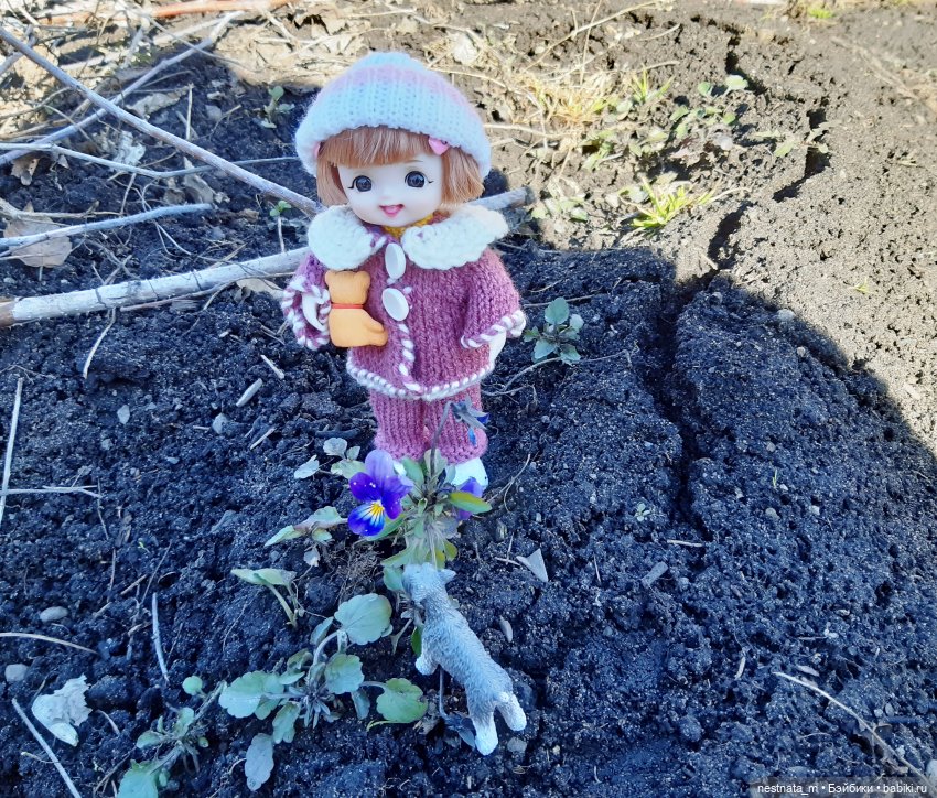 Первый цветочек — Куклы Baboliy (Баболи (фото 3)