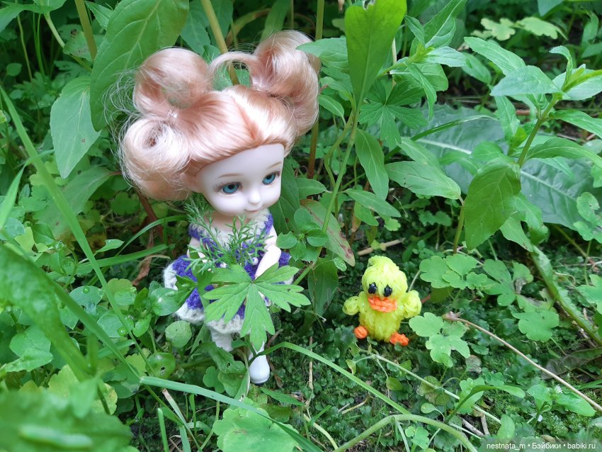 Любопытная Милка | Бэйбики Любопытная Милка — Куклы Baboliy (Баболи (фото 2)
