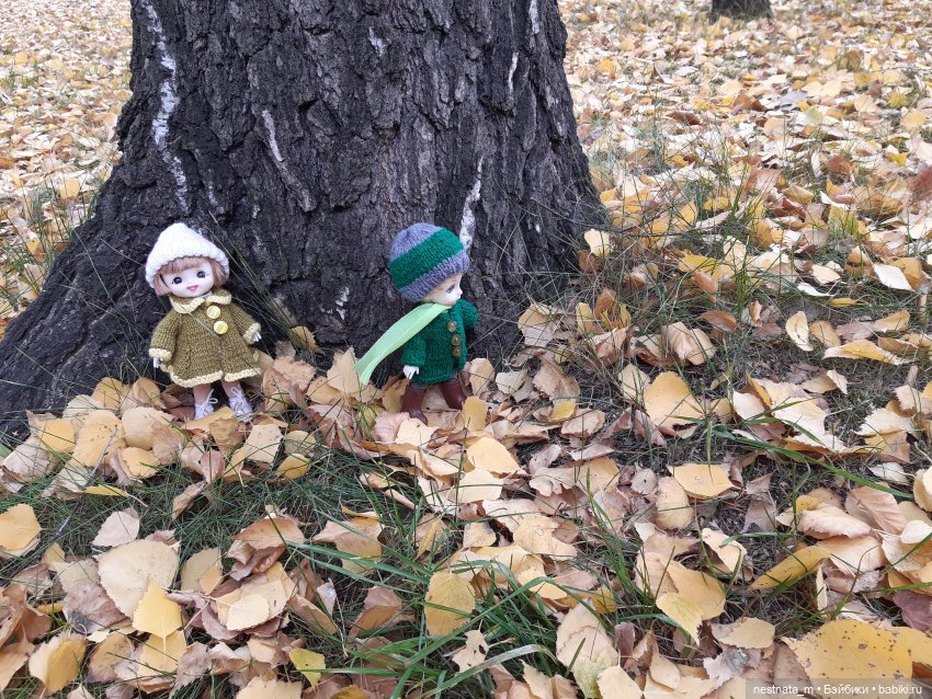 С Лапой в парке — Куклы Baboliy (Баболи (фото 8)