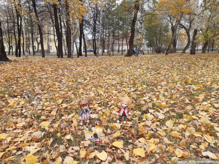 С Лапой в парке — Куклы Baboliy (Баболи