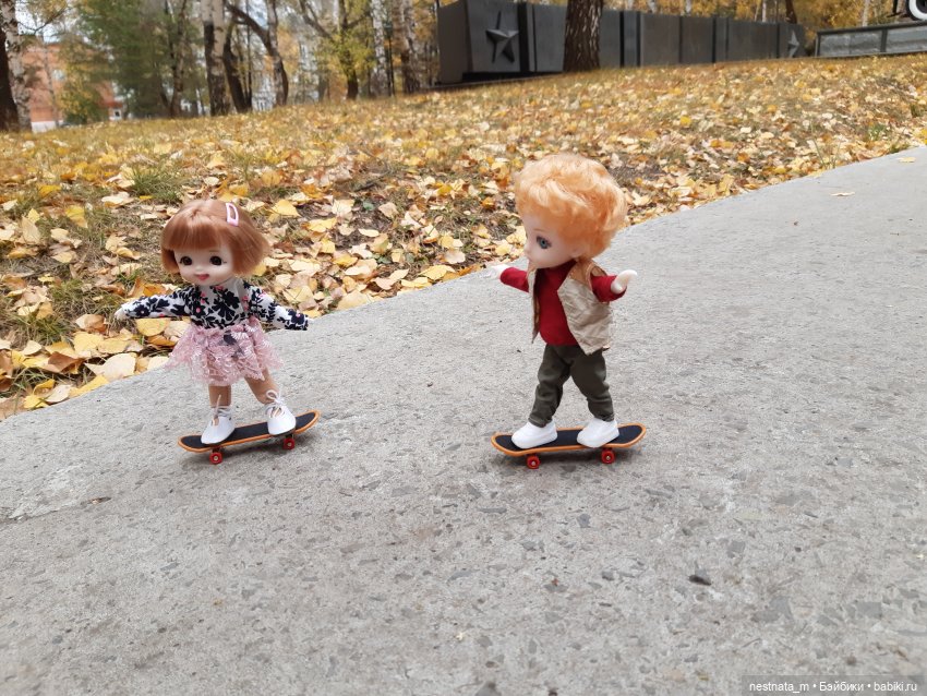 С Лапой в парке — Куклы Baboliy (Баболи
