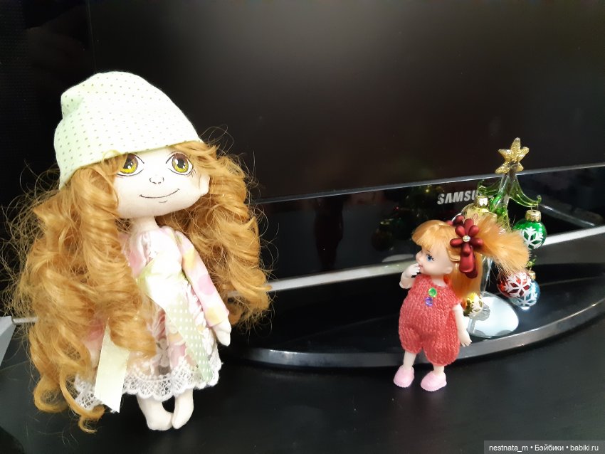 Малышка Айка в гостях — Куклы Baboliy (Баболи (фото 3)
