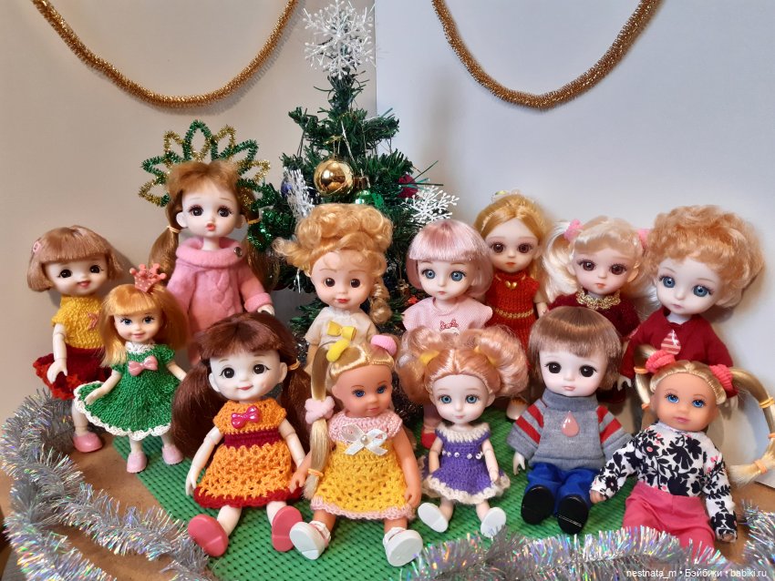 Ёлка у малышни — Куклы Baboliy (Баболи (фото 7)