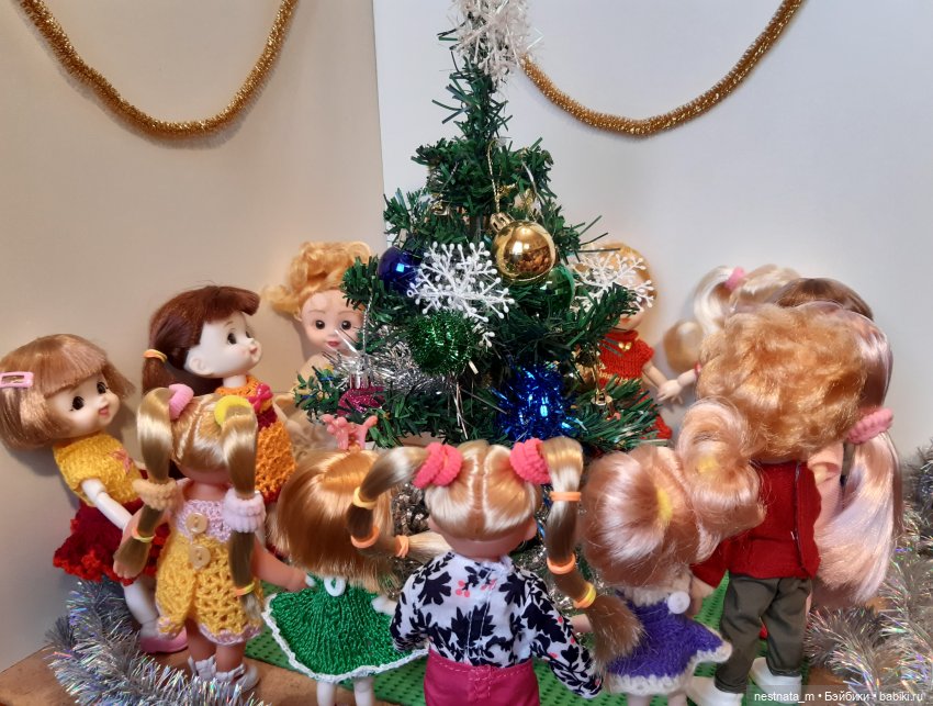 Ёлка у малышни — Куклы Baboliy (Баболи (фото 2)