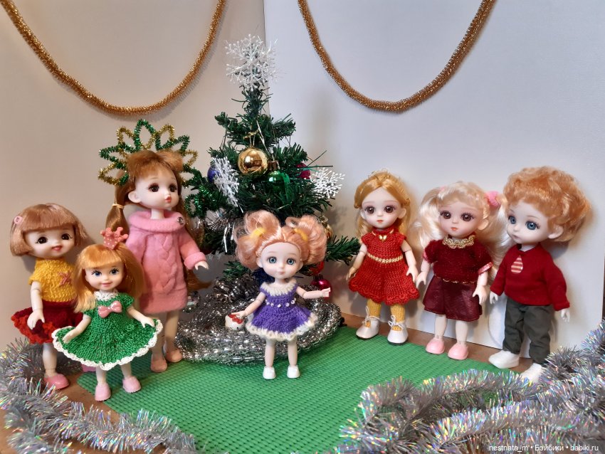 Ёлка у малышни — Куклы Baboliy (Баболи (фото 5)