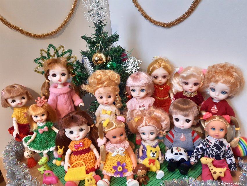 Ёлка у малышни — Куклы Baboliy (Баболи (фото 8)