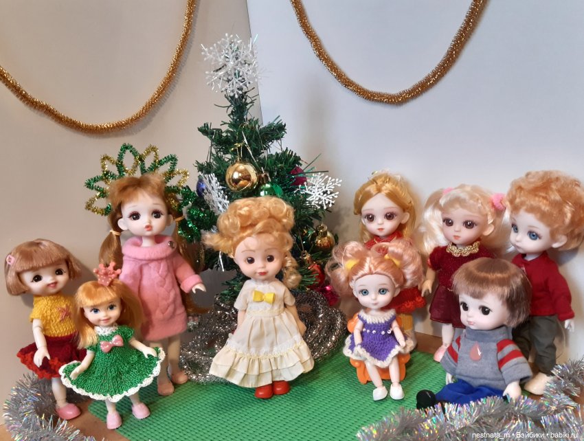 Ёлка у малышни — Куклы Baboliy (Баболи (фото 4)