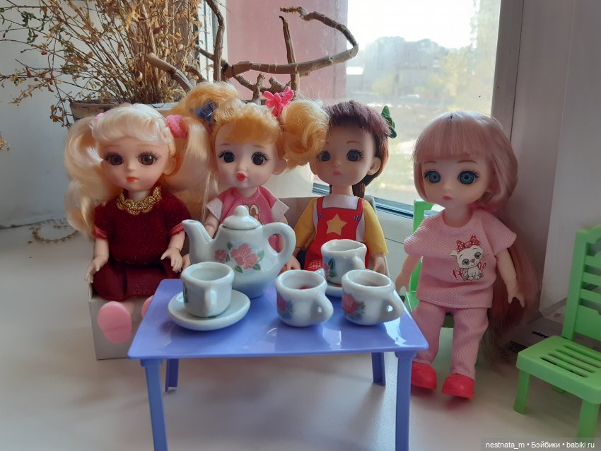 В гостях у Лиды и Ксюши — Куклы Baboliy (Баболи (фото 8)