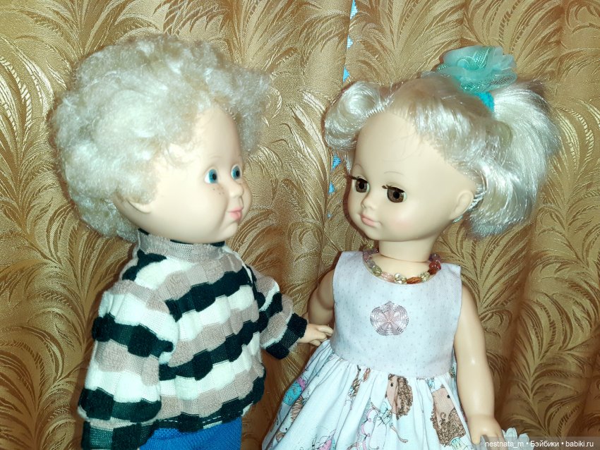 Гостья и Павлуша — Российские куклы Весна (фото 7)
