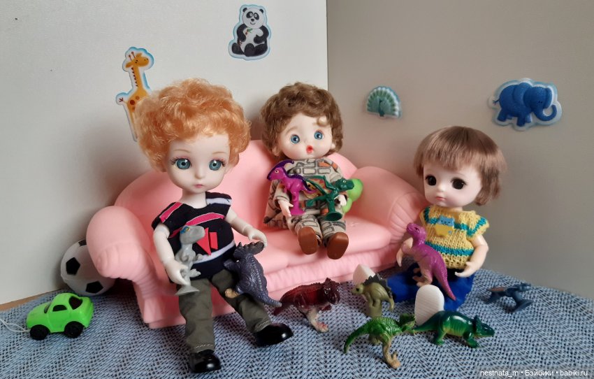 Годзила — Куклы Baboliy (Баболи