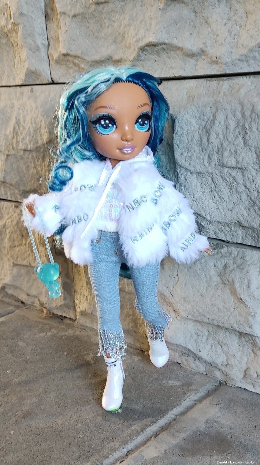 День Рождения в голубых тонах