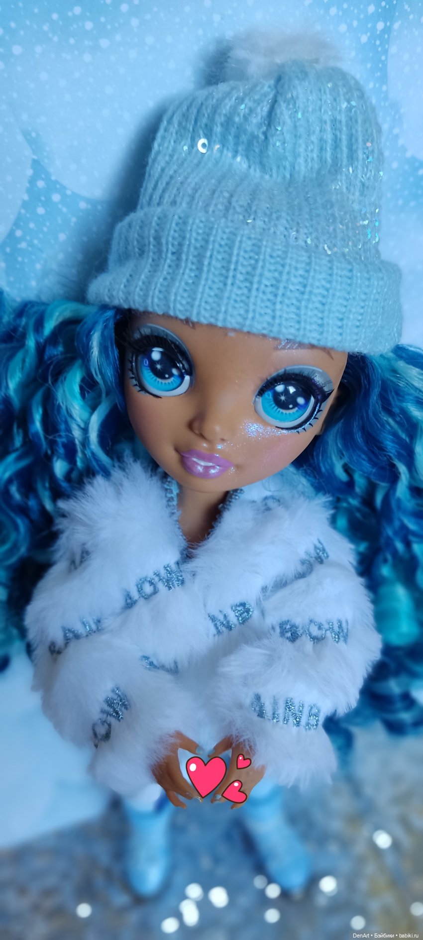 День Рождения в голубых тонах