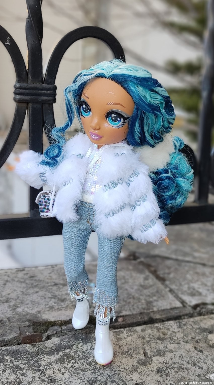 День Рождения в голубых тонах