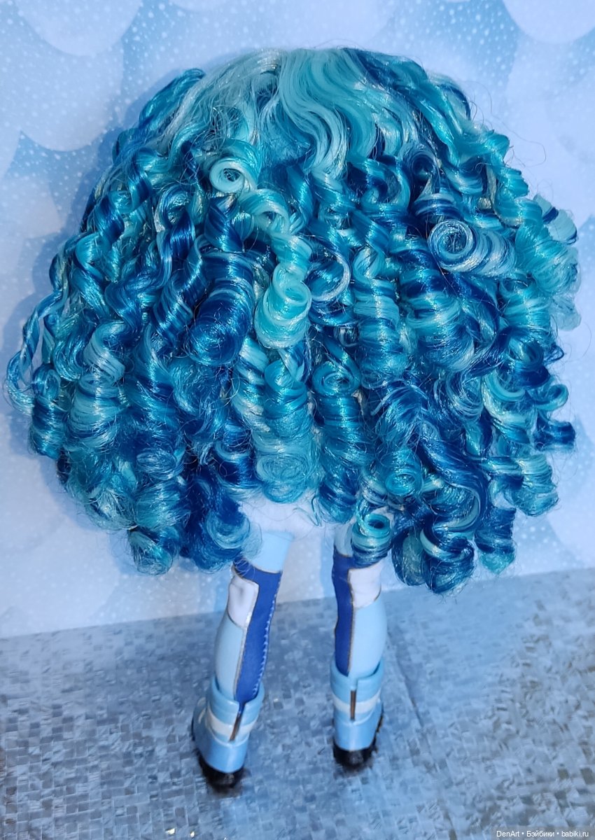 День Рождения в голубых тонах