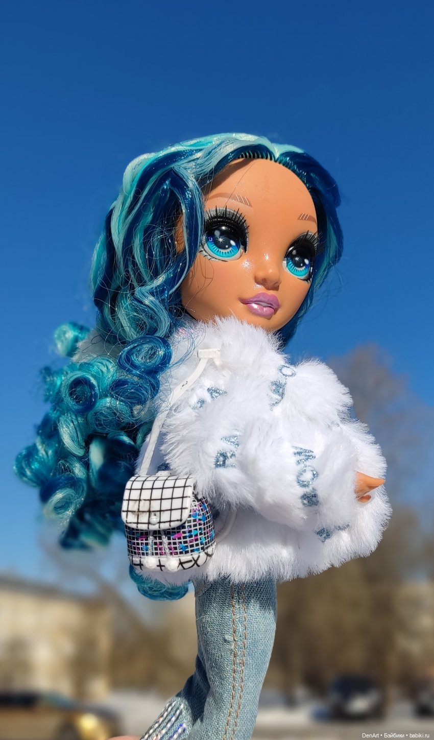 День Рождения в голубых тонах