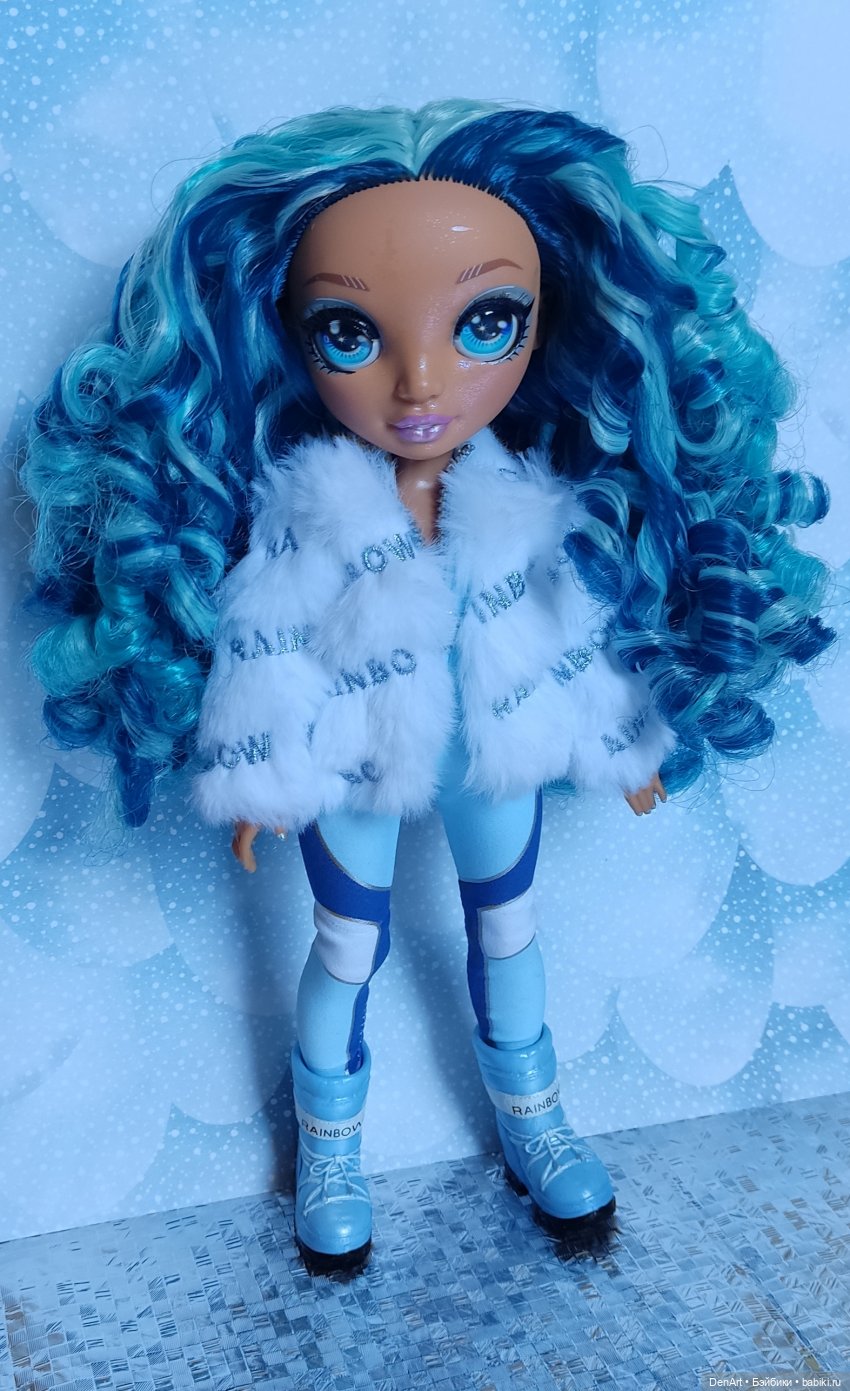 День Рождения в голубых тонах