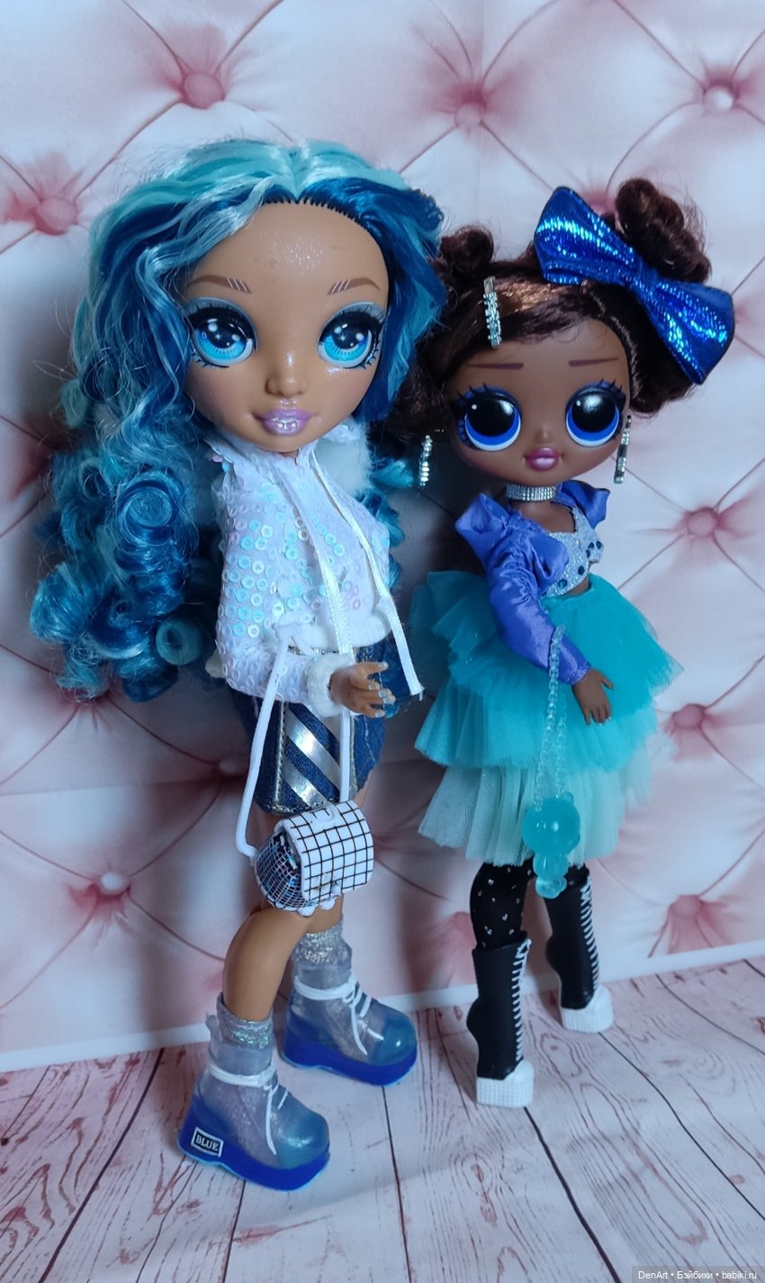 День Рождения в голубых тонах