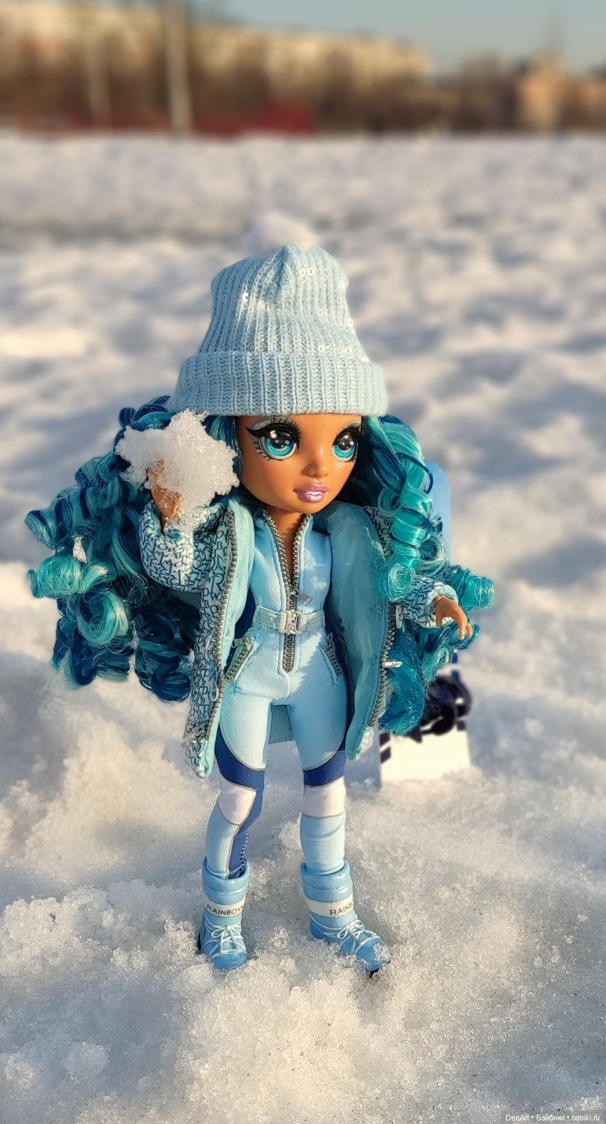 День Рождения в голубых тонах