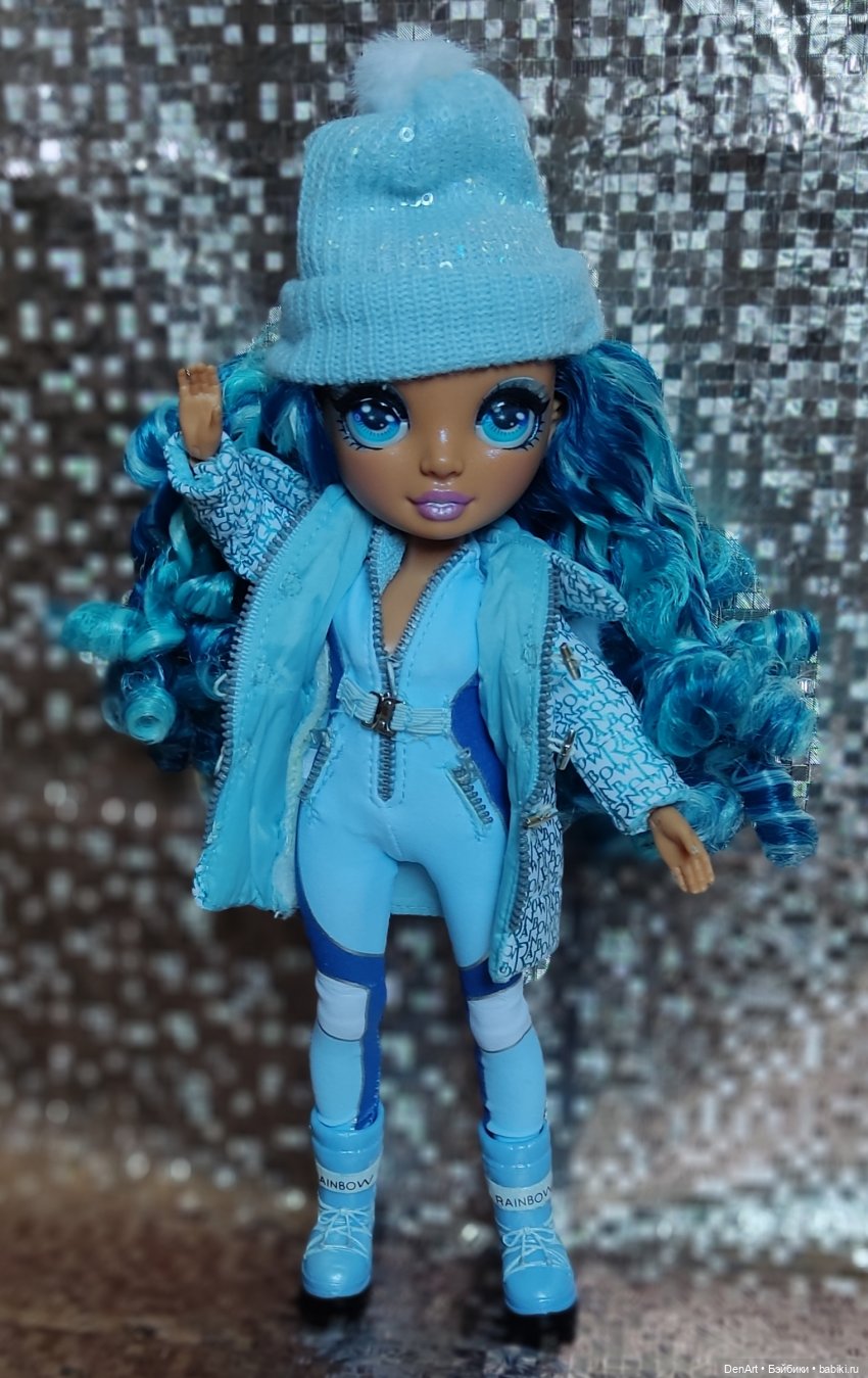 День Рождения в голубых тонах