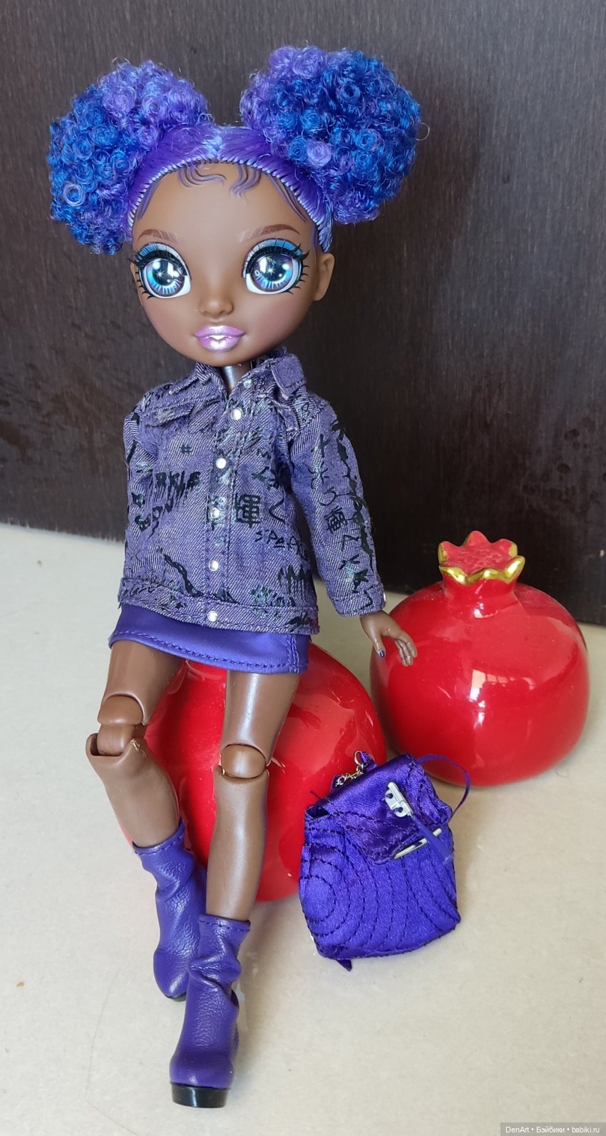 Шоколад с черникой — Куклы Rainbow High (Рейнбоу Хай