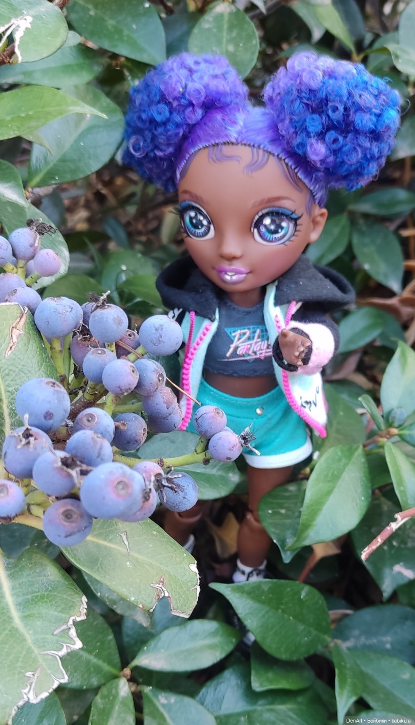 Шоколад с черникой 2 | Бэйбики Шоколад с черникой 2 — Куклы Rainbow High (Рейнбоу Хай (фото 8)