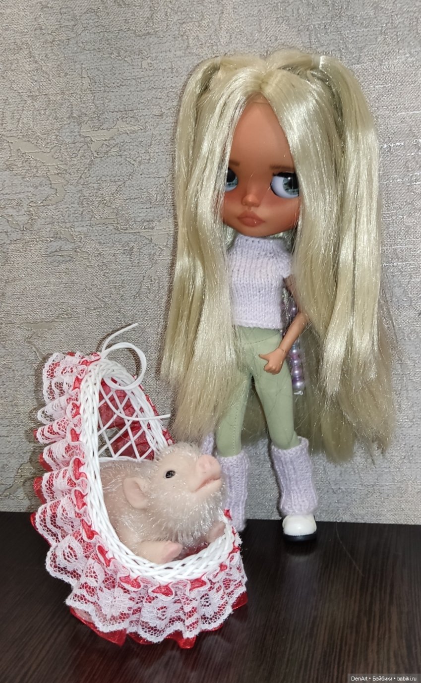 Алискина весна | Бэйбики Алискина весна — Куклы Blythe (Блайз) ООАК: кастом (фото 4)