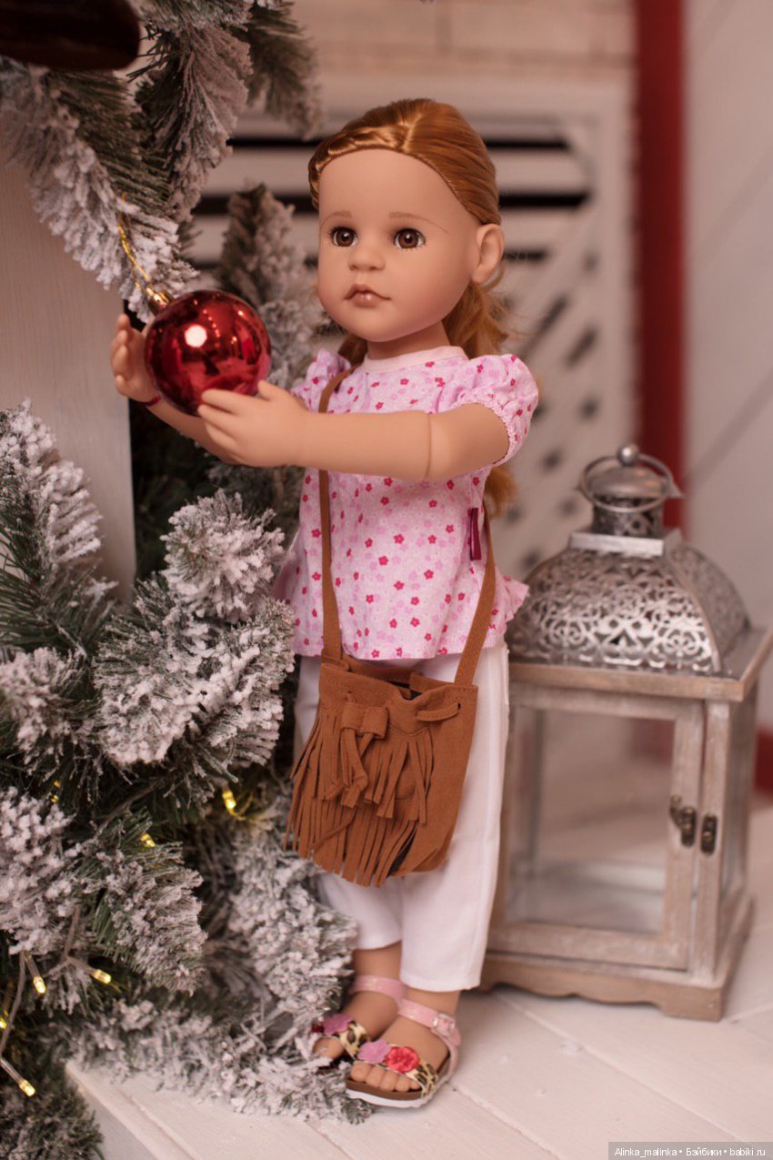 Скоро, скоро Новый год или мои девочки Gotz на новогодней фотосессии