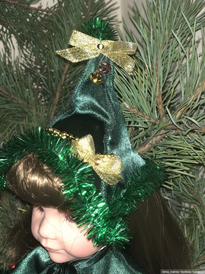 Новогодний костюм ёлочки для внучкиной Ханночки