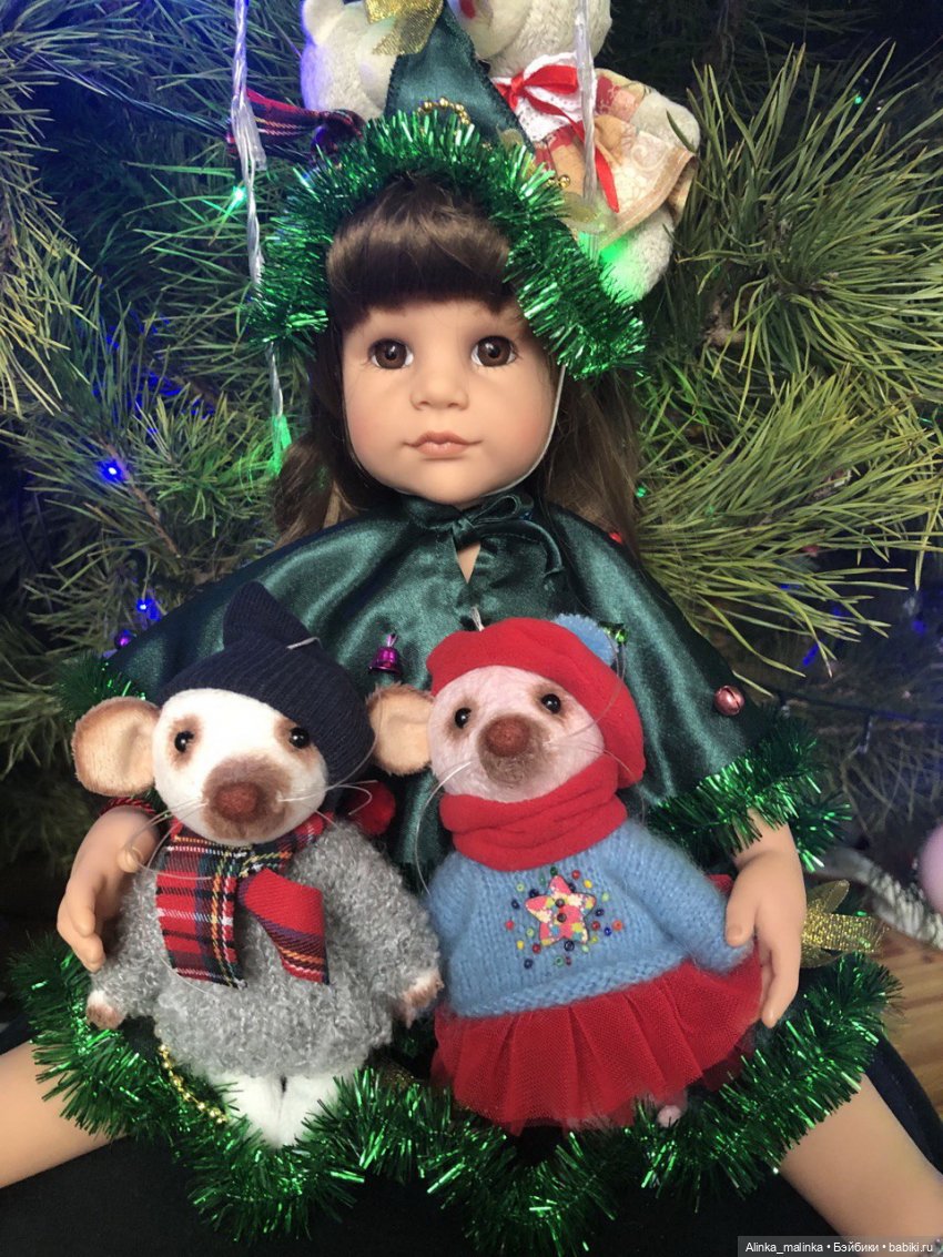 Новогодний костюм ёлочки для внучкиной Ханночки