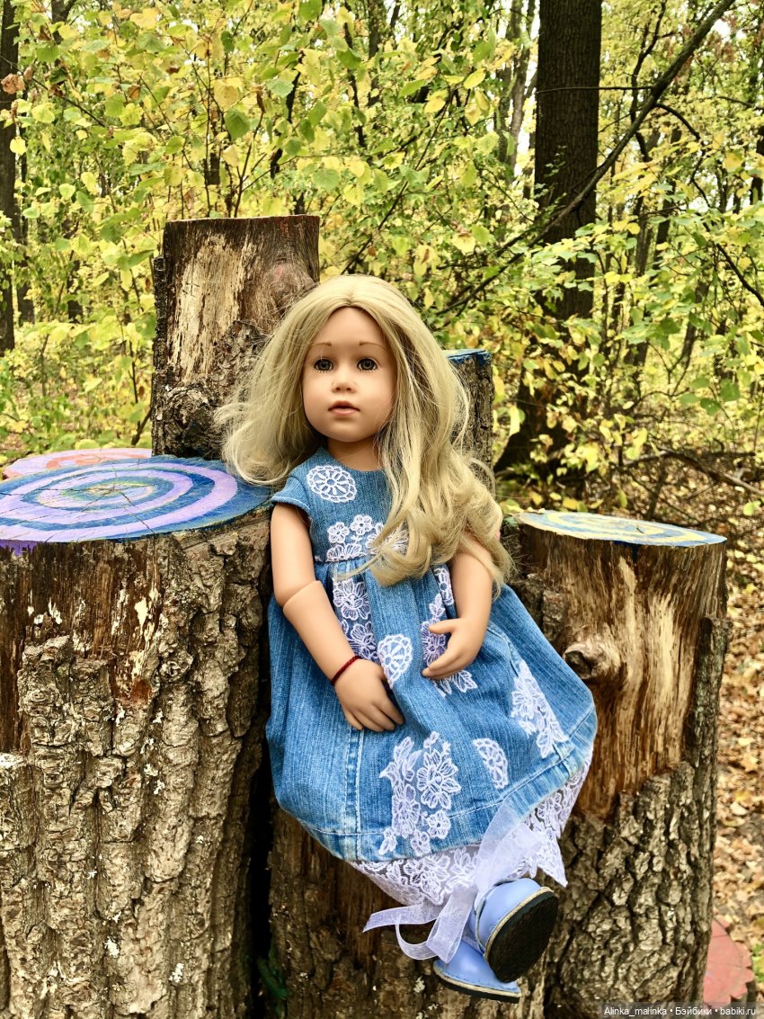 В осеннем сказочном лесу | Бэйбики В осеннем сказочном лесу — Куклы Gotz (Готц): Ханна (фото 2)