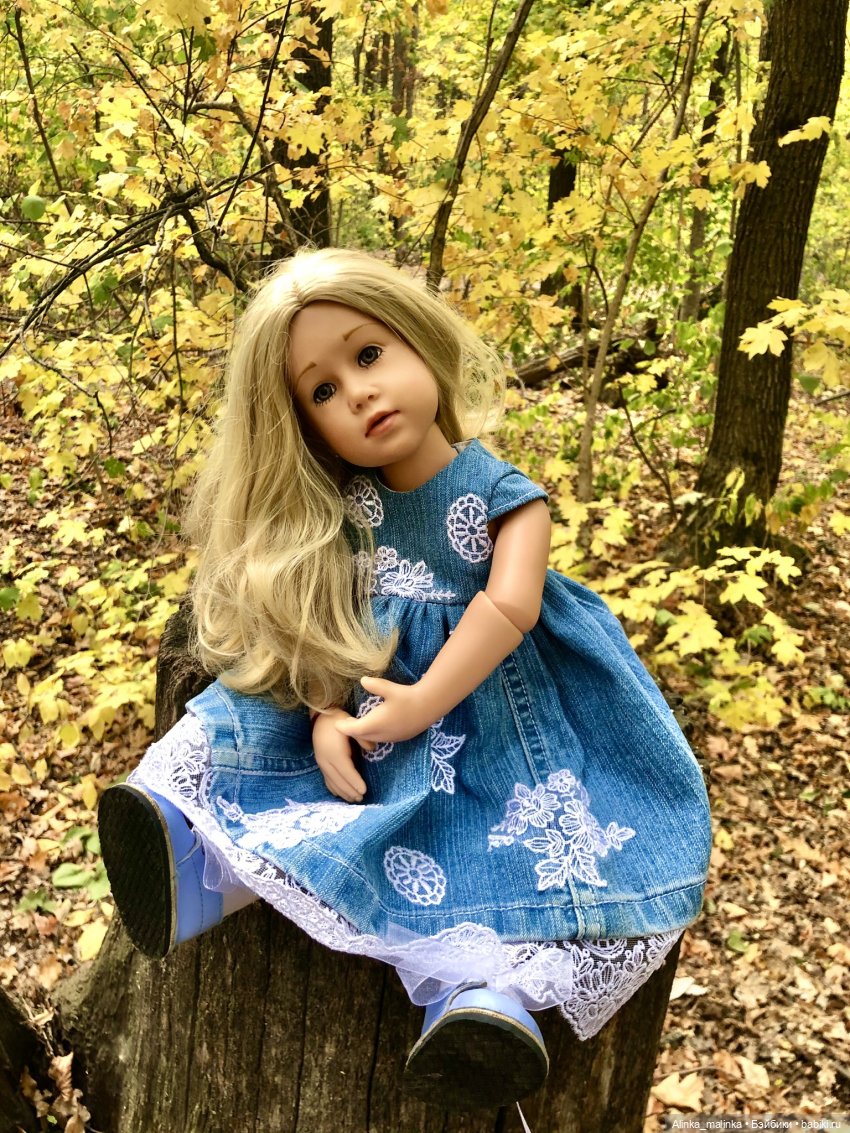 В осеннем сказочном лесу | Бэйбики В осеннем сказочном лесу — Куклы Gotz (Готц): Ханна