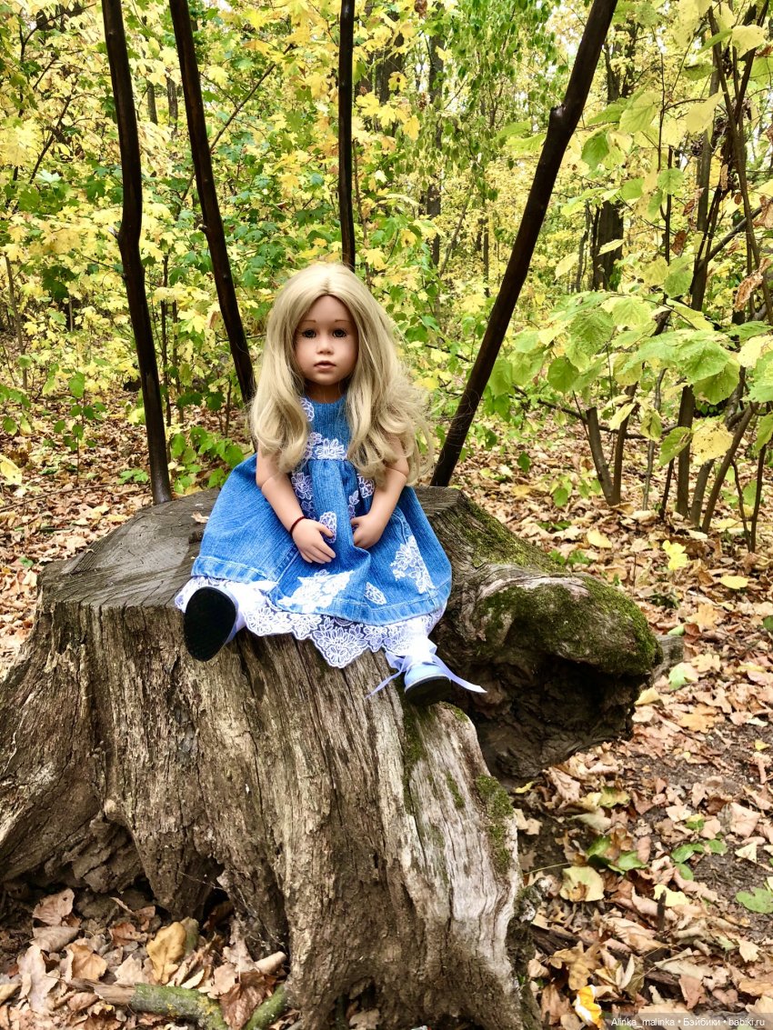 В осеннем сказочном лесу | Бэйбики В осеннем сказочном лесу — Куклы Gotz (Готц): Ханна