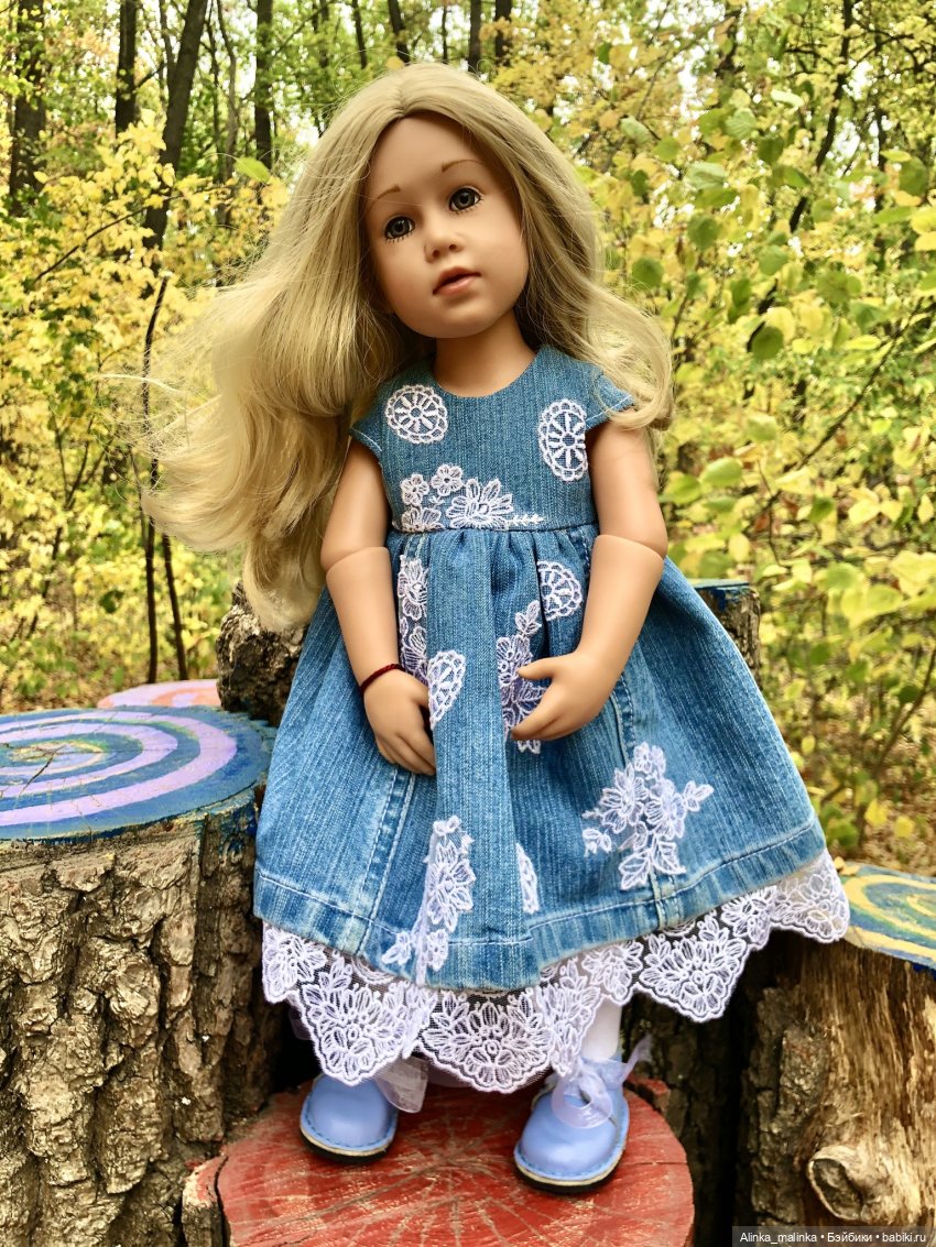 В осеннем сказочном лесу | Бэйбики В осеннем сказочном лесу — Куклы Gotz (Готц): Ханна (фото 4)