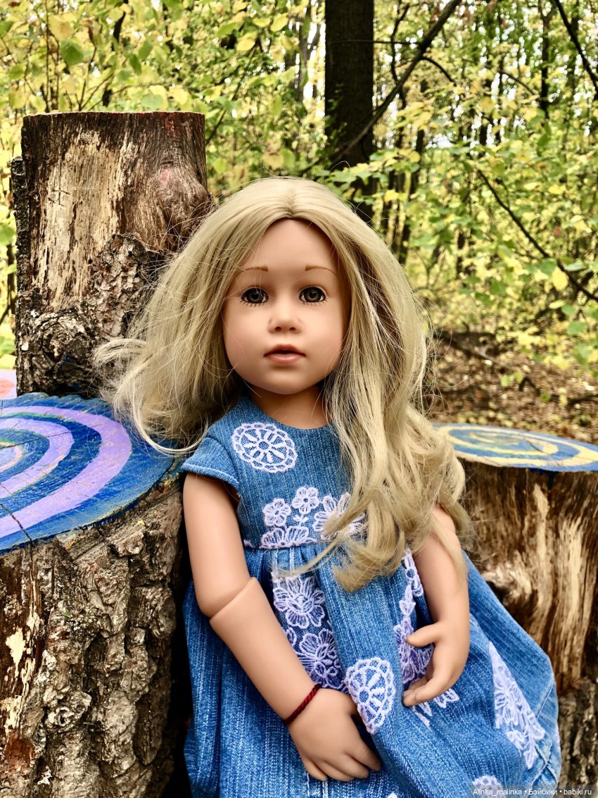В осеннем сказочном лесу | Бэйбики В осеннем сказочном лесу — Куклы Gotz (Готц): Ханна (фото 3)