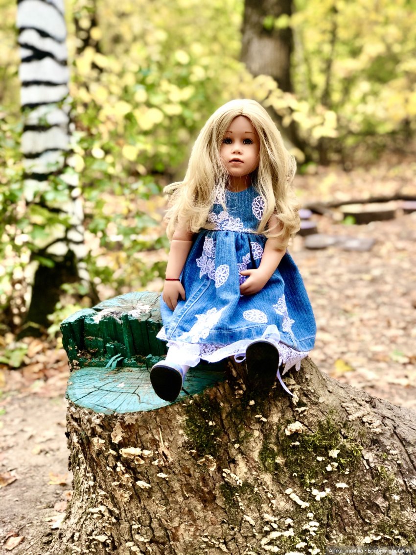 В осеннем сказочном лесу | Бэйбики В осеннем сказочном лесу — Куклы Gotz (Готц): Ханна