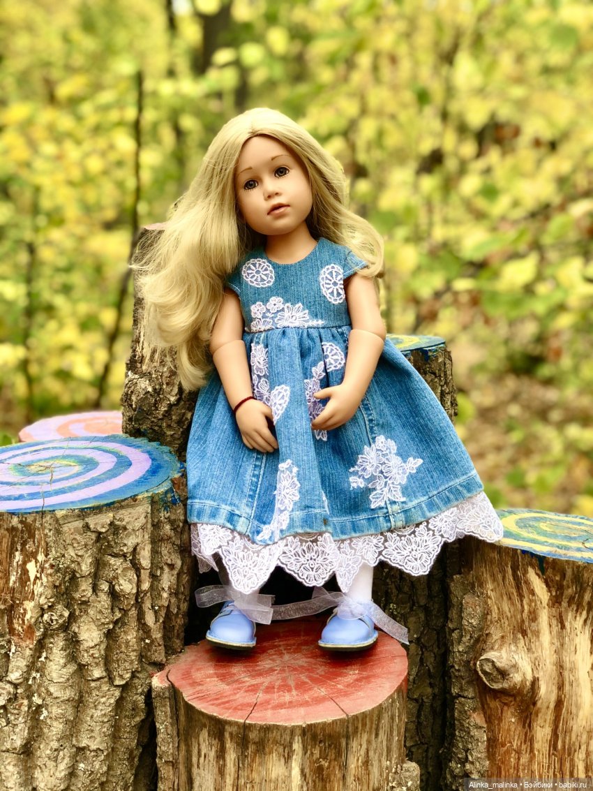 В осеннем сказочном лесу | Бэйбики В осеннем сказочном лесу — Куклы Gotz (Готц): Ханна (фото 6)