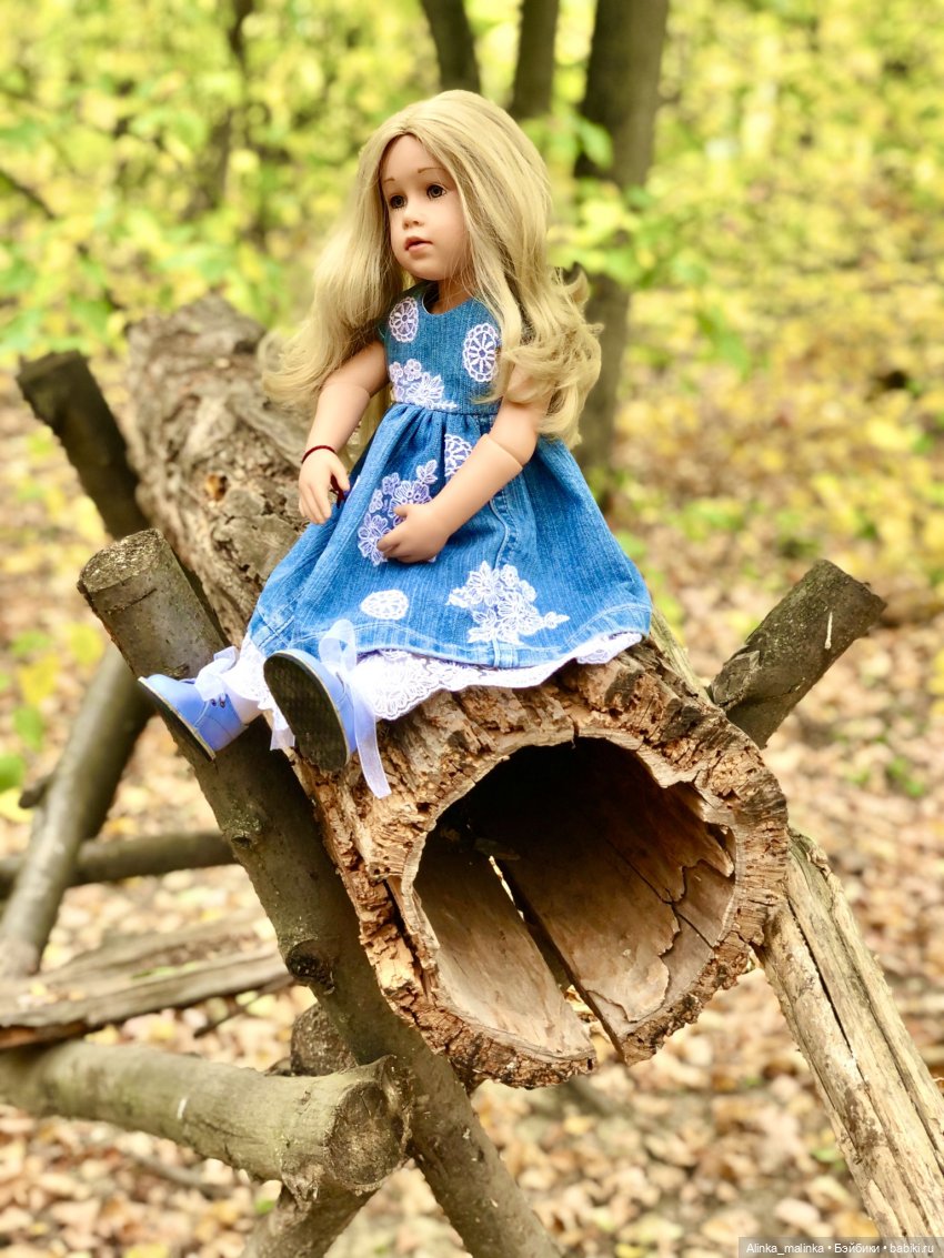 В осеннем сказочном лесу | Бэйбики В осеннем сказочном лесу — Куклы Gotz (Готц): Ханна (фото 8)