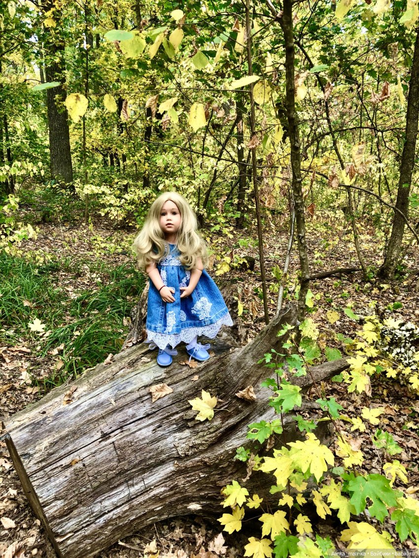 В осеннем сказочном лесу | Бэйбики В осеннем сказочном лесу — Куклы Gotz (Готц): Ханна