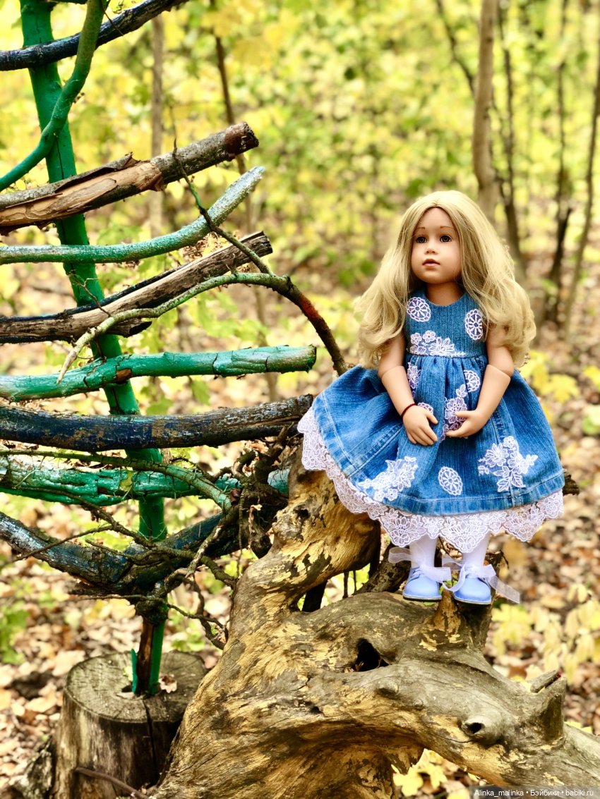 В осеннем сказочном лесу | Бэйбики В осеннем сказочном лесу — Куклы Gotz (Готц): Ханна