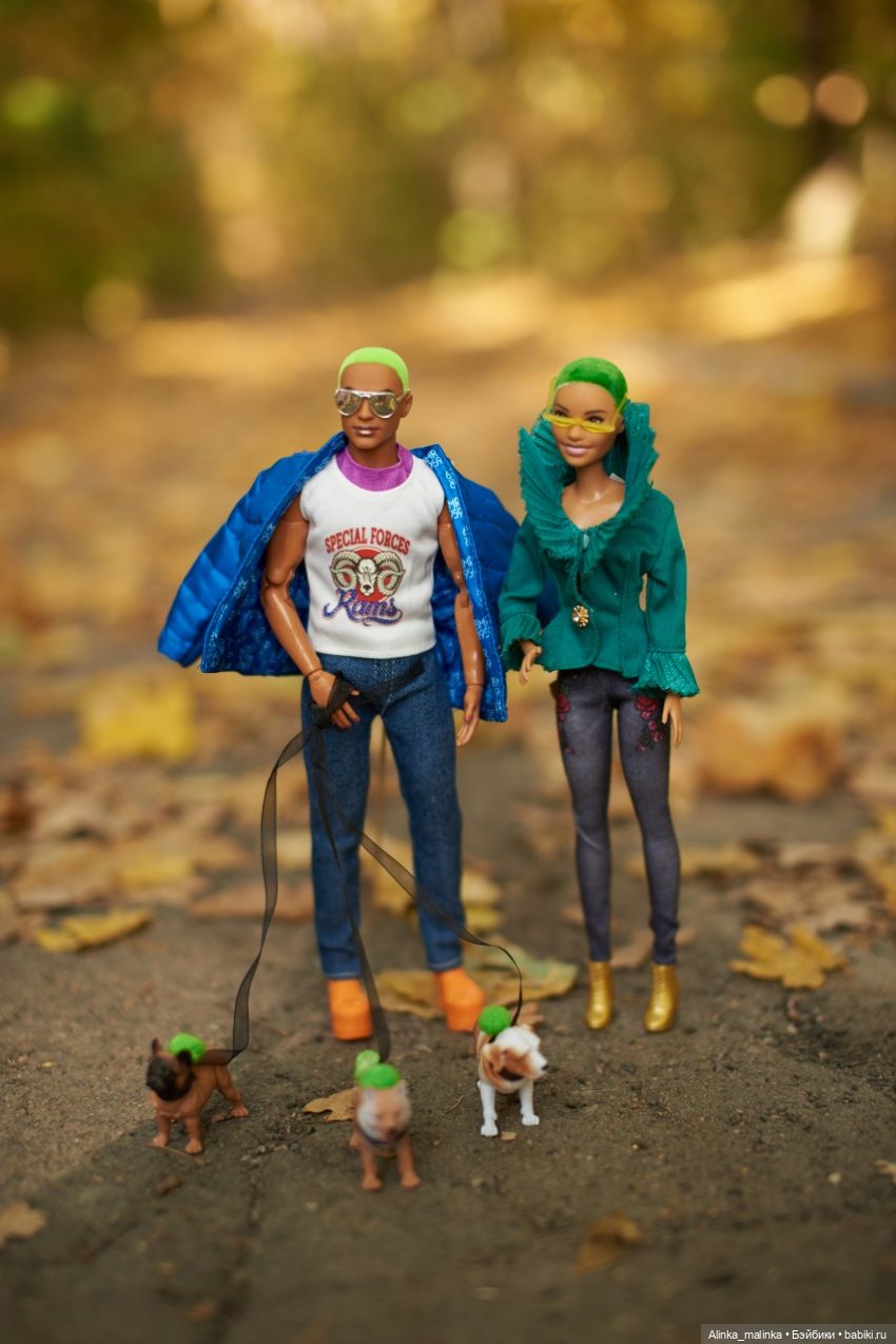 ‘Зелёные’ — Куклы Barbie (Барби): Looks