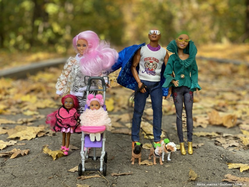 ‘Зелёные’ — Куклы Barbie (Барби): Looks