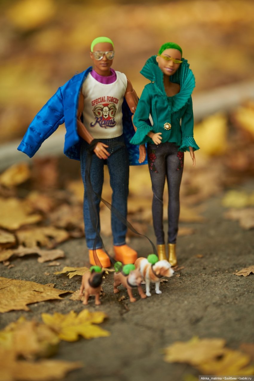 ‘Зелёные’ — Куклы Barbie (Барби): Looks