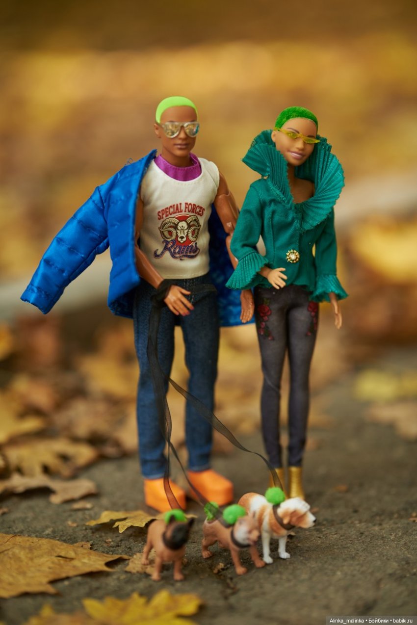 ‘Зелёные’ — Куклы Barbie (Барби): Looks