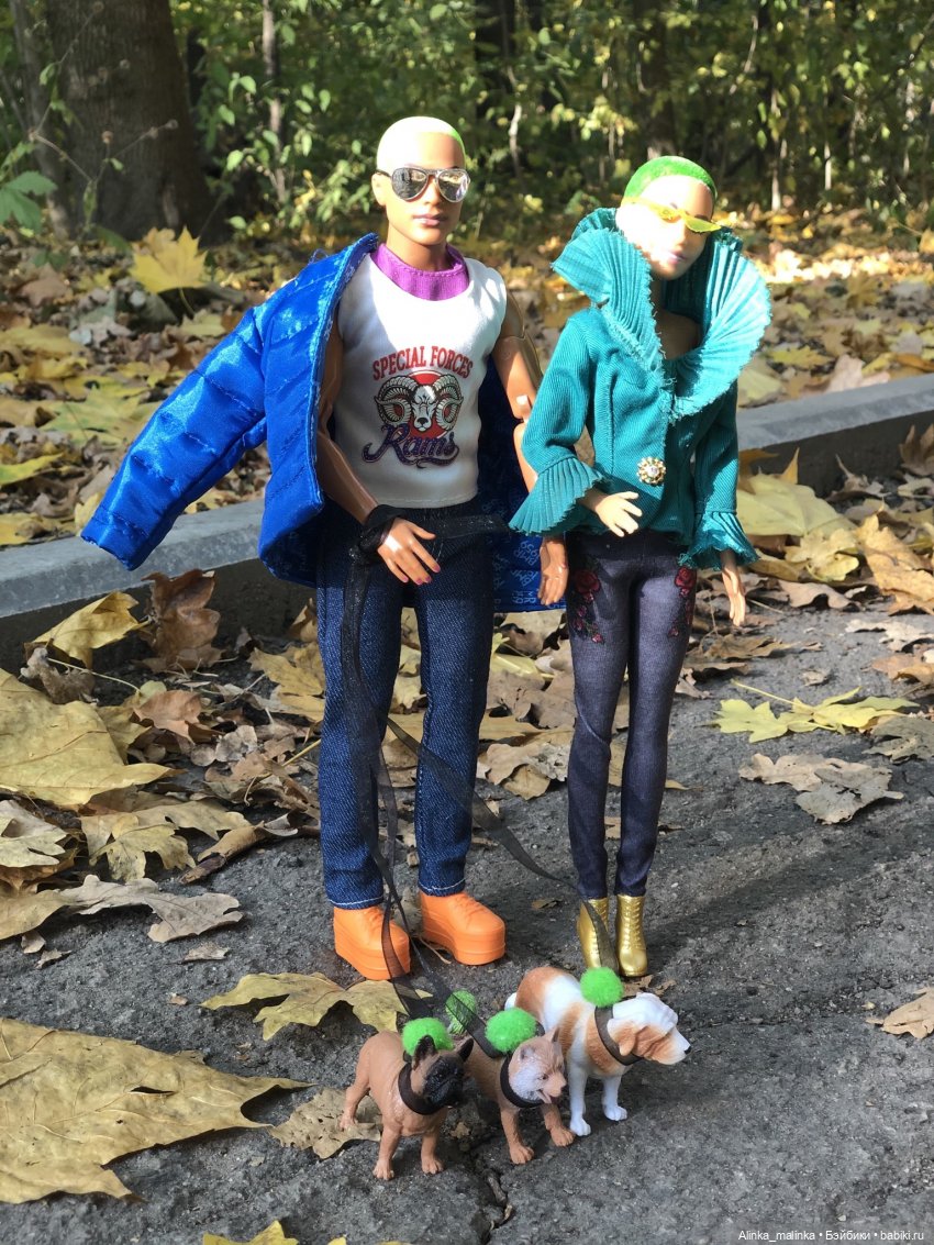 ‘Зелёные’ — Куклы Barbie (Барби): Looks