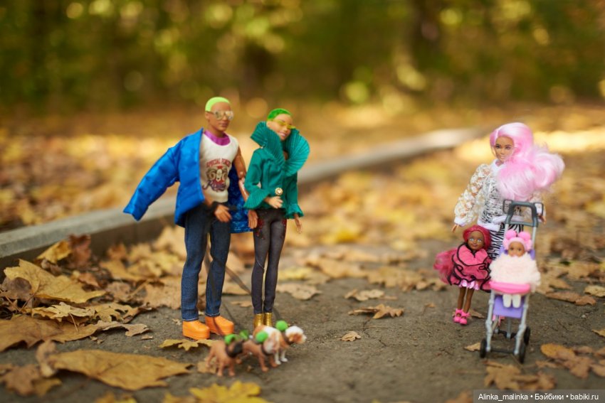 ‘Зелёные’ — Куклы Barbie (Барби): Looks