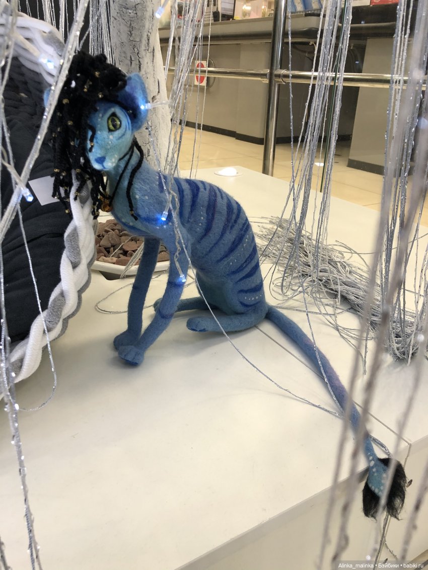 Неземное чудо в новогодней инсталляции