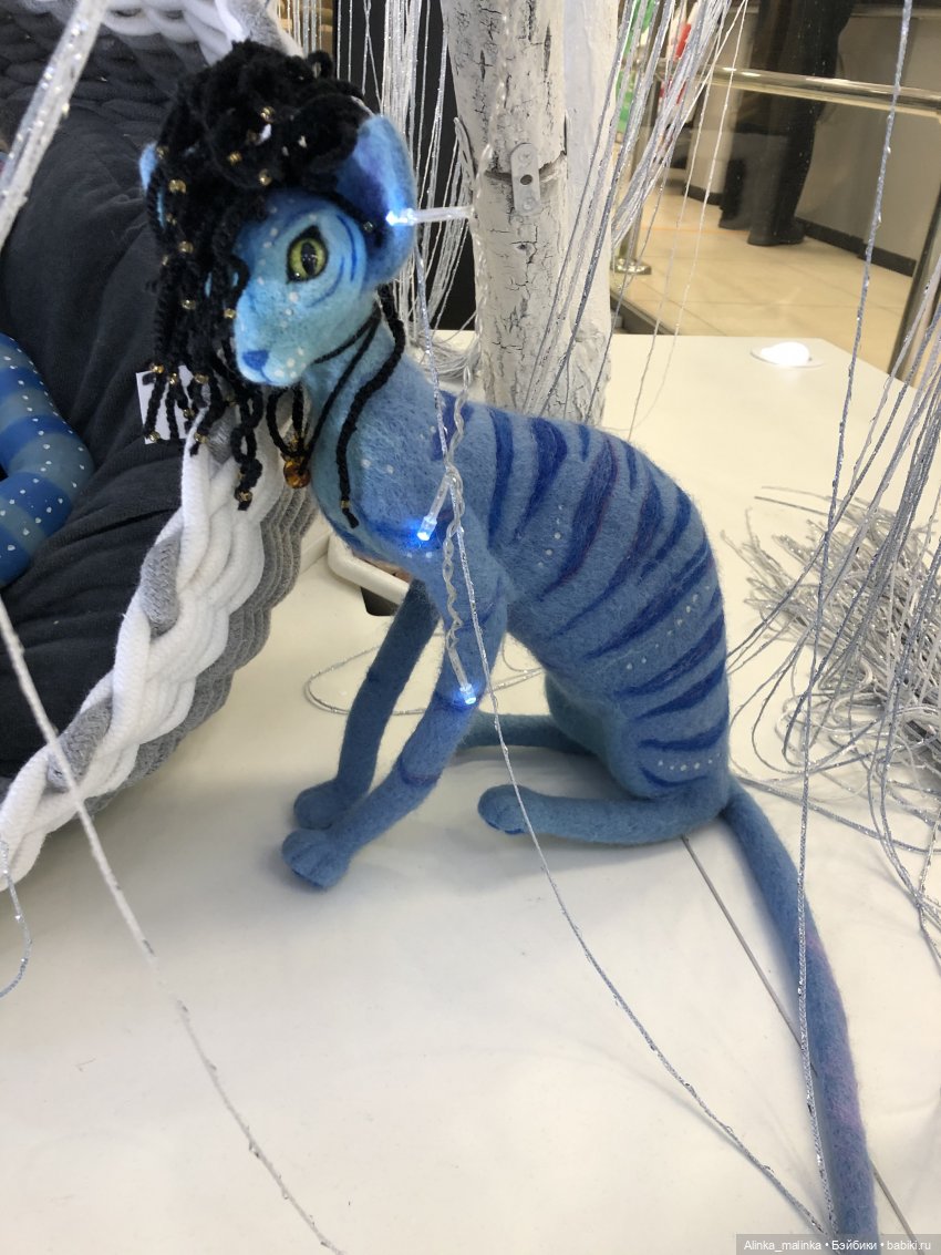 Неземное чудо в новогодней инсталляции