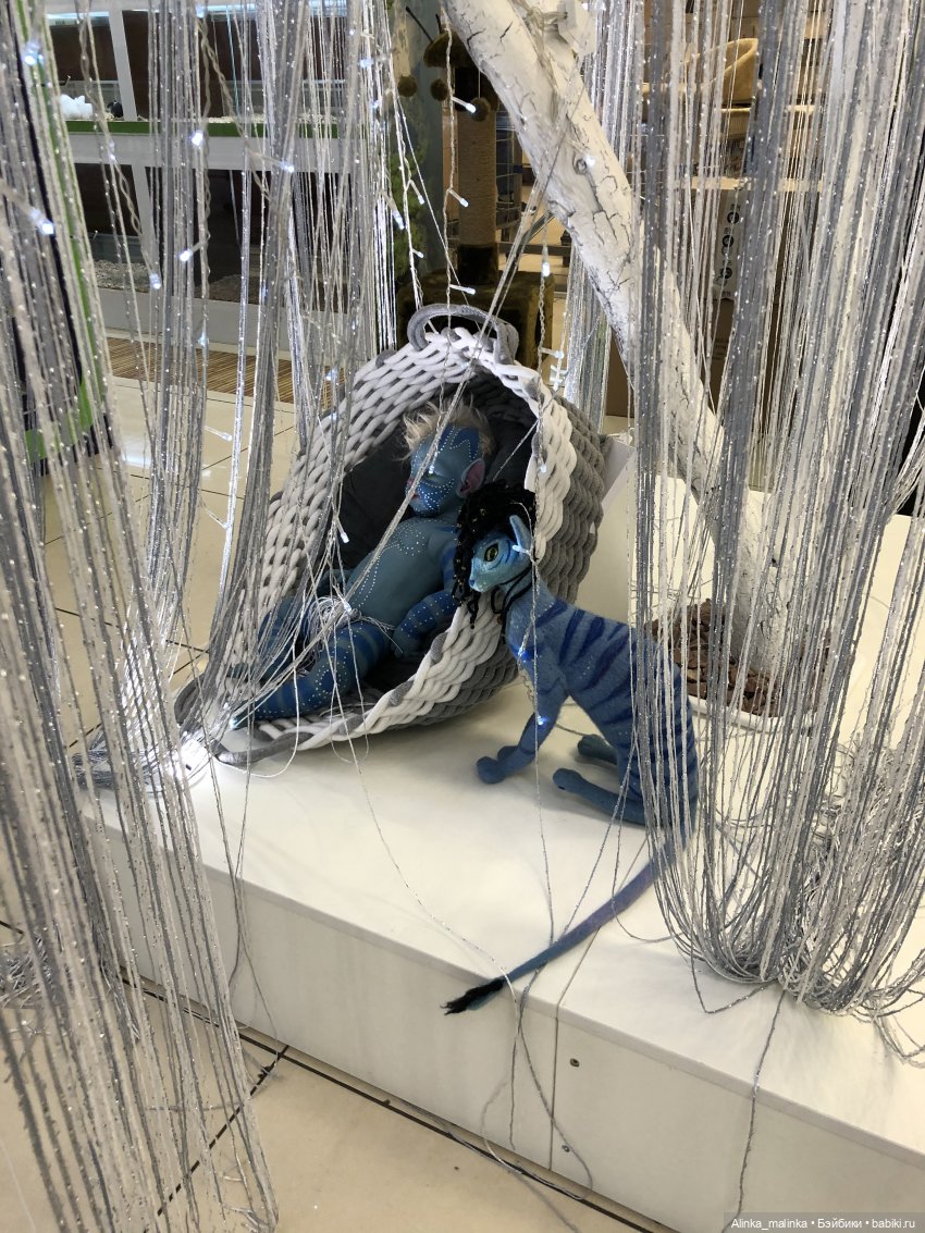 Неземное чудо в новогодней инсталляции